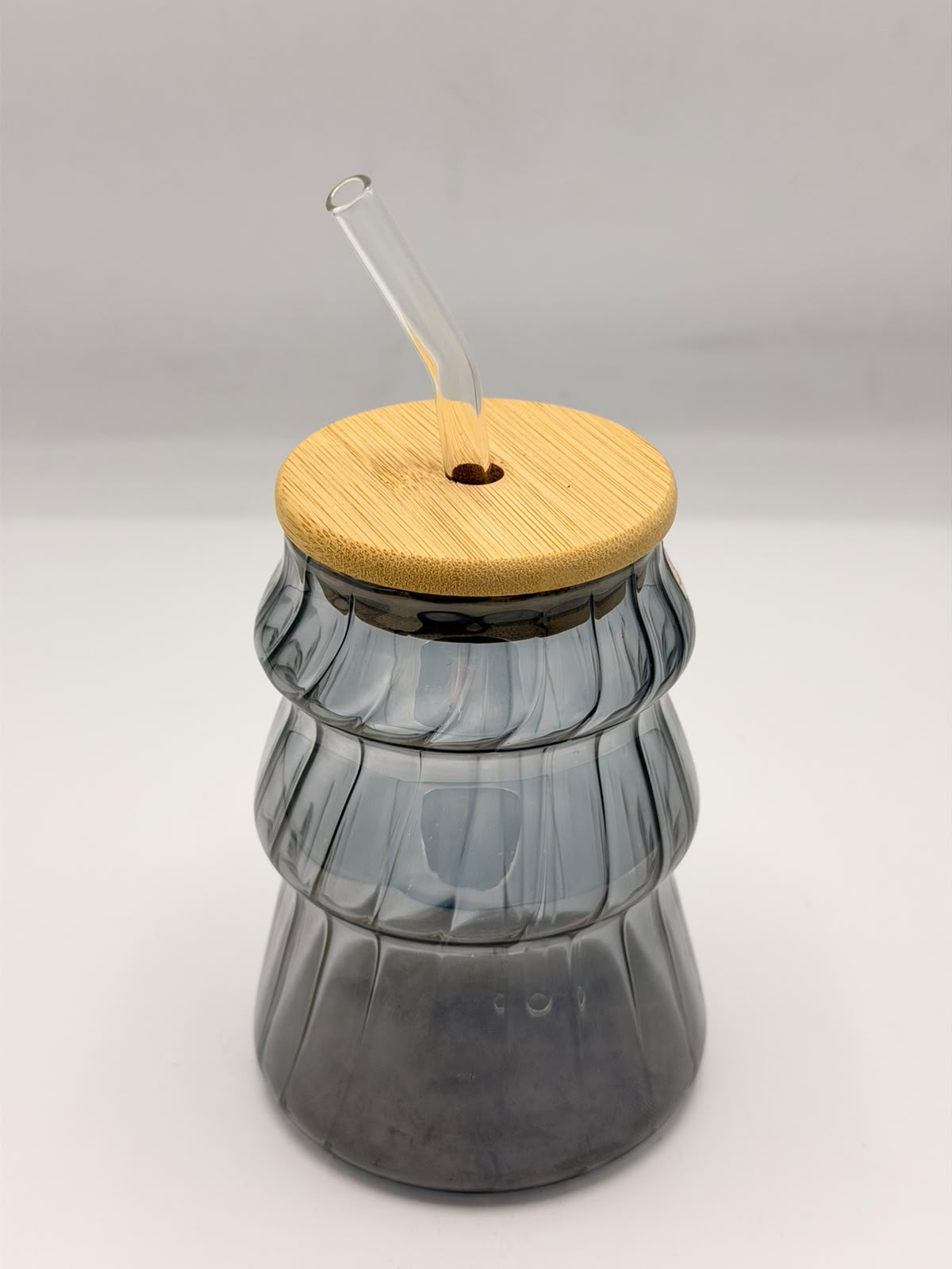 Glass Sipper 450ML – Premium Drinking Glass with Lid & Straw