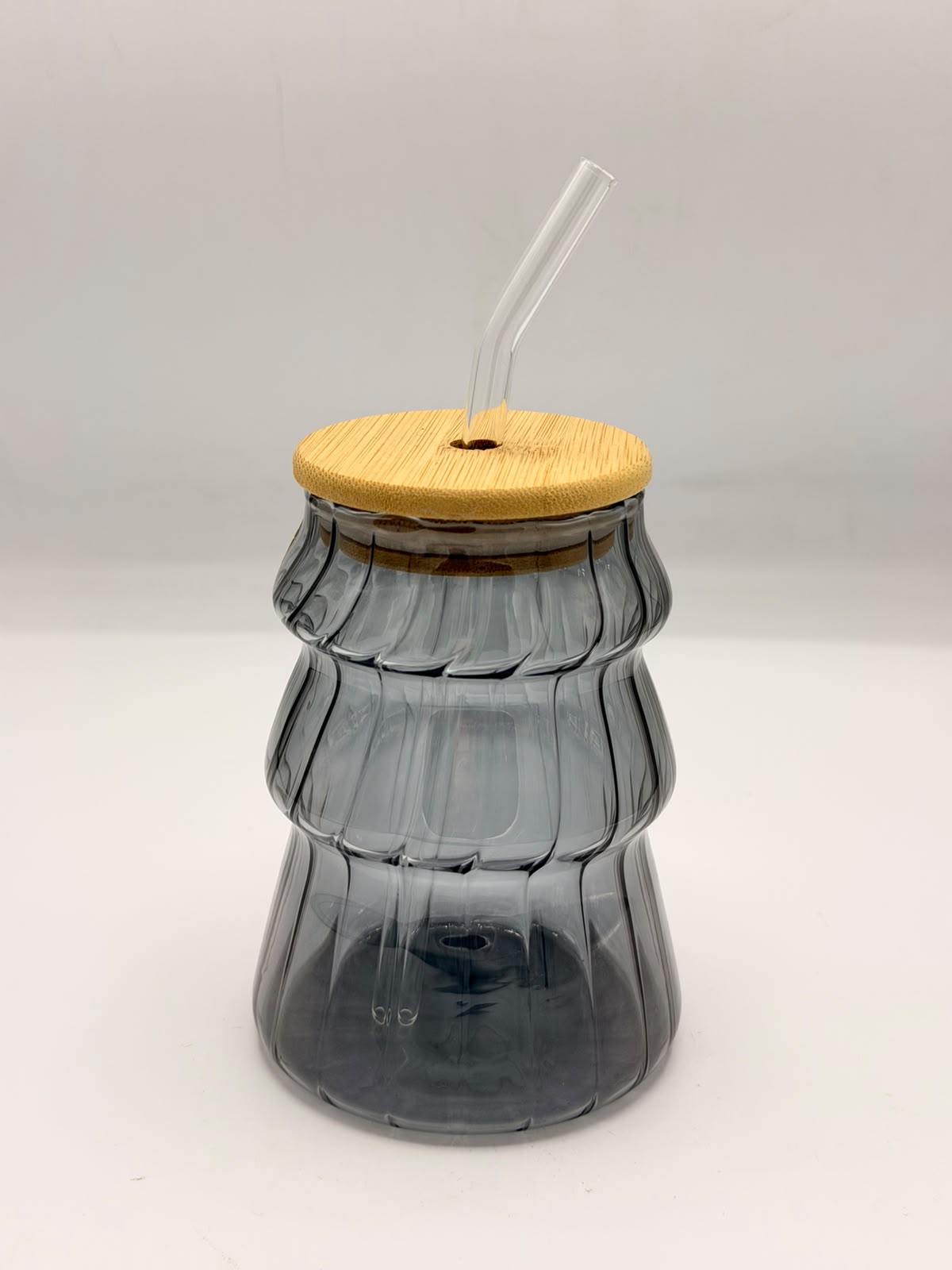 Glass Sipper 450ML – Premium Drinking Glass with Lid & Straw