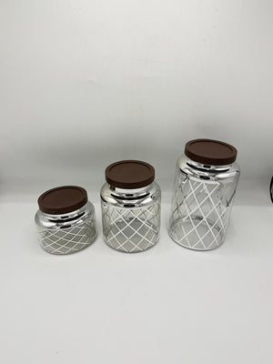 Stackable Glass Storage Jar Set 17-22