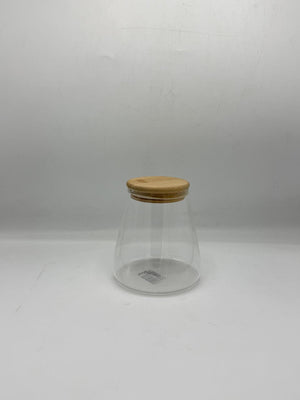 Single Piece Glass Jar