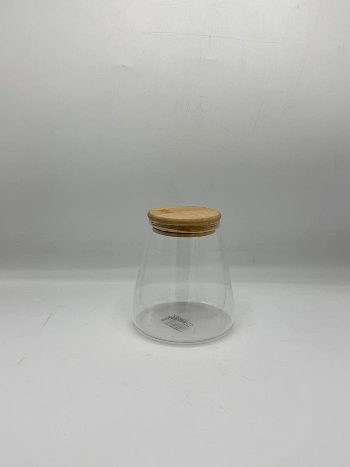 Single Piece Glass Jar