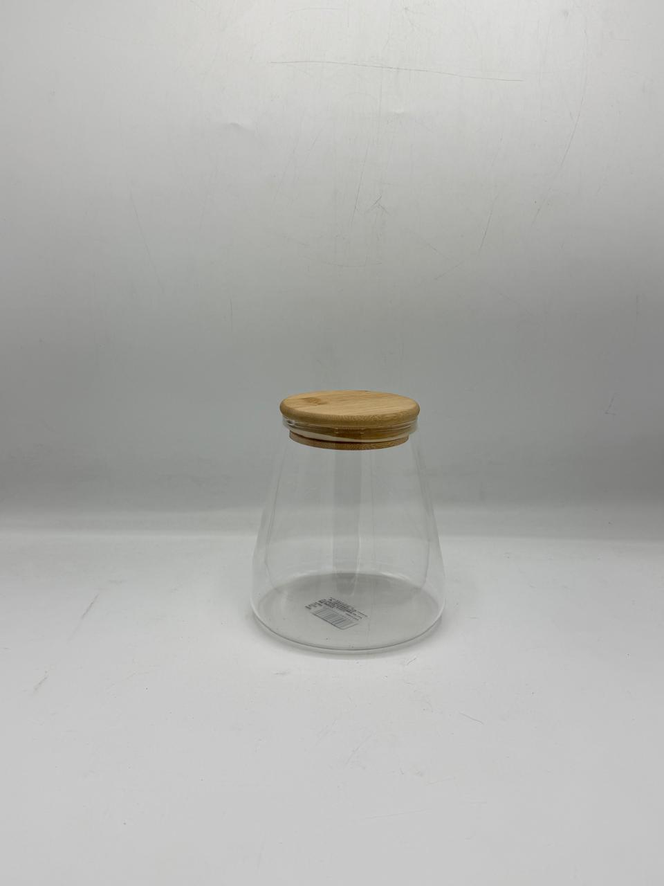 Single Piece Glass Jar
