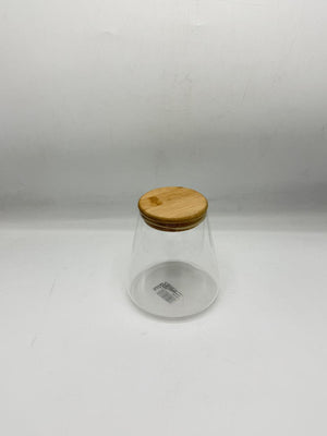 Single Piece Glass Jar