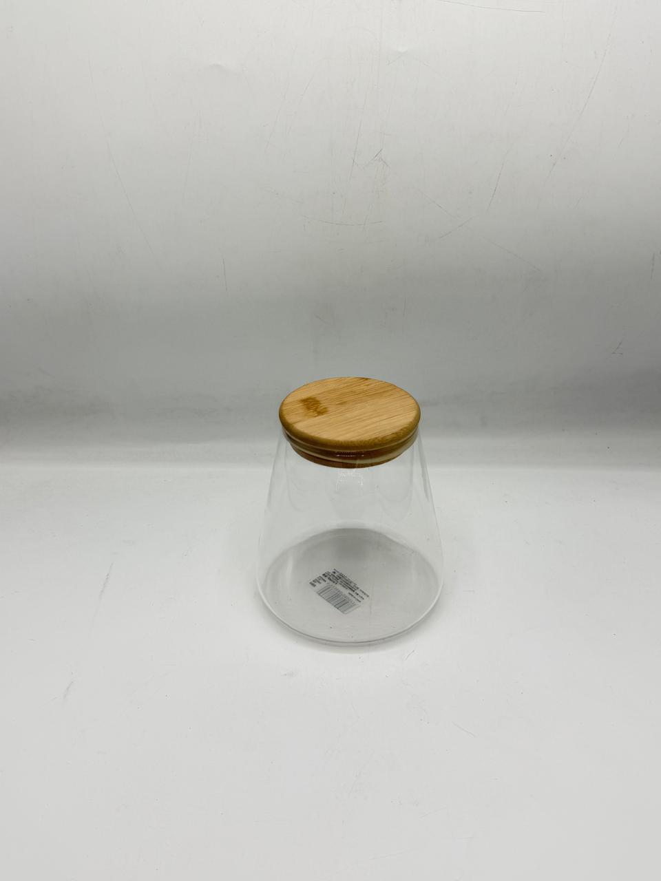 Single Piece Glass Jar