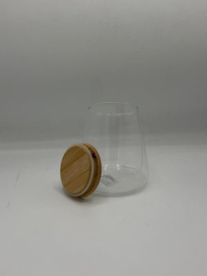 Single Piece Glass Jar