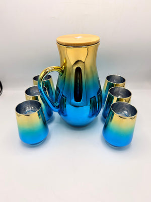 Practical Glass Jugs Bamboo Lid 17-18