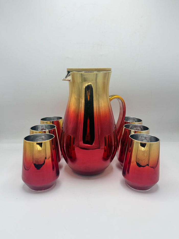 Stylish Glass Jugs Bamboo Lid 17-17