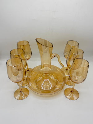 European Style Glass Decanter Set
