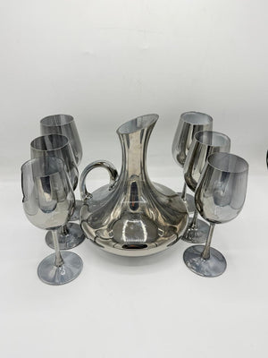 European Style Glass Decanter Set