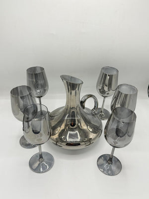European Style Glass Decanter Set