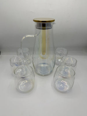 Final Glass Jugs Bamboo Lid 17-20