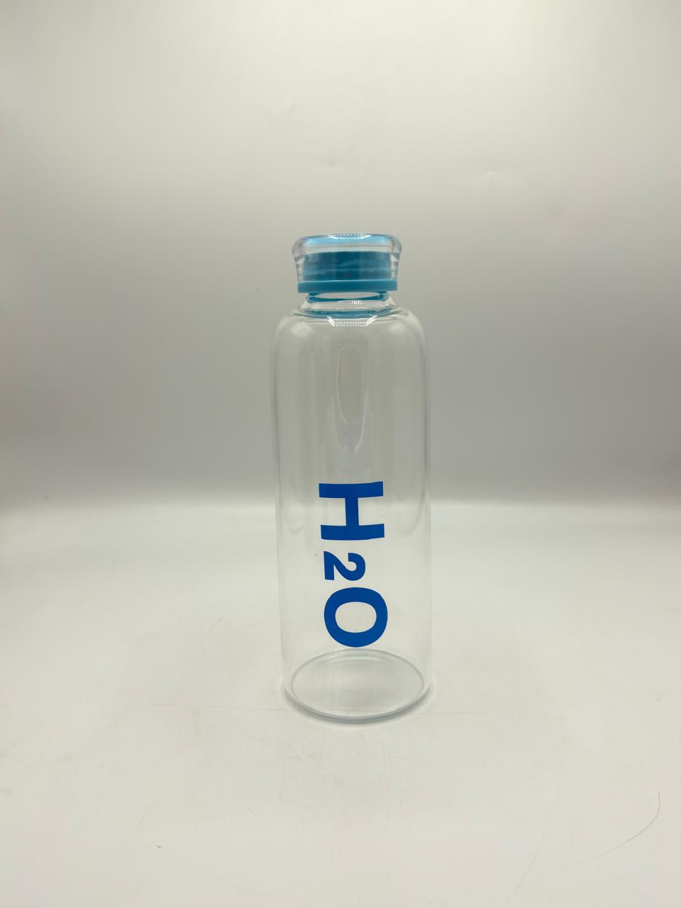 H2O Glass Water Bottle