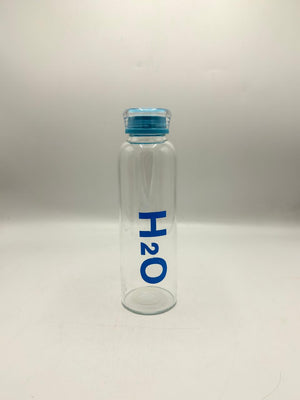H2O Glass Water Bottle