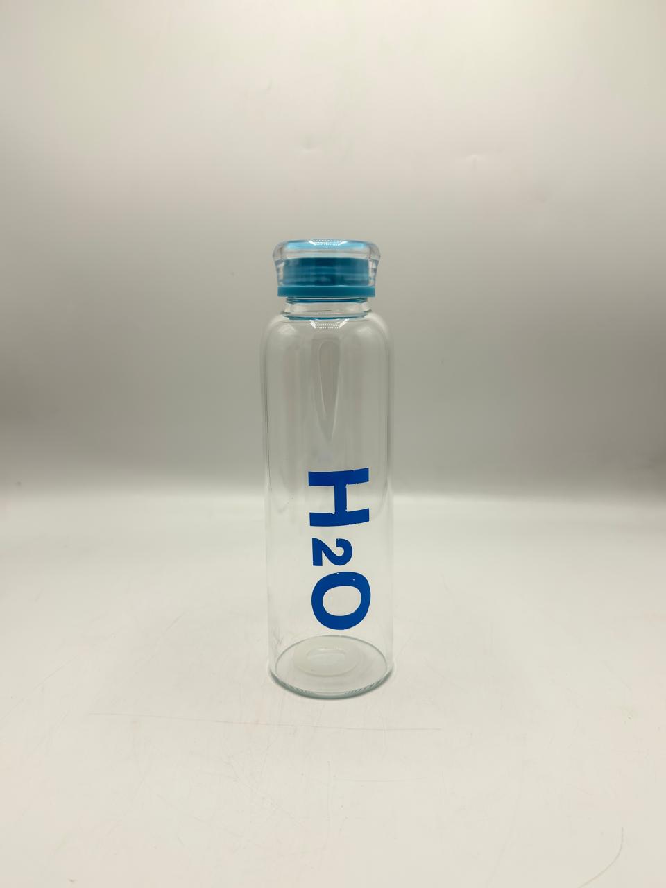 H2O Glass Water Bottle