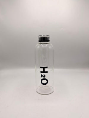 H2O Glass Water Bottle