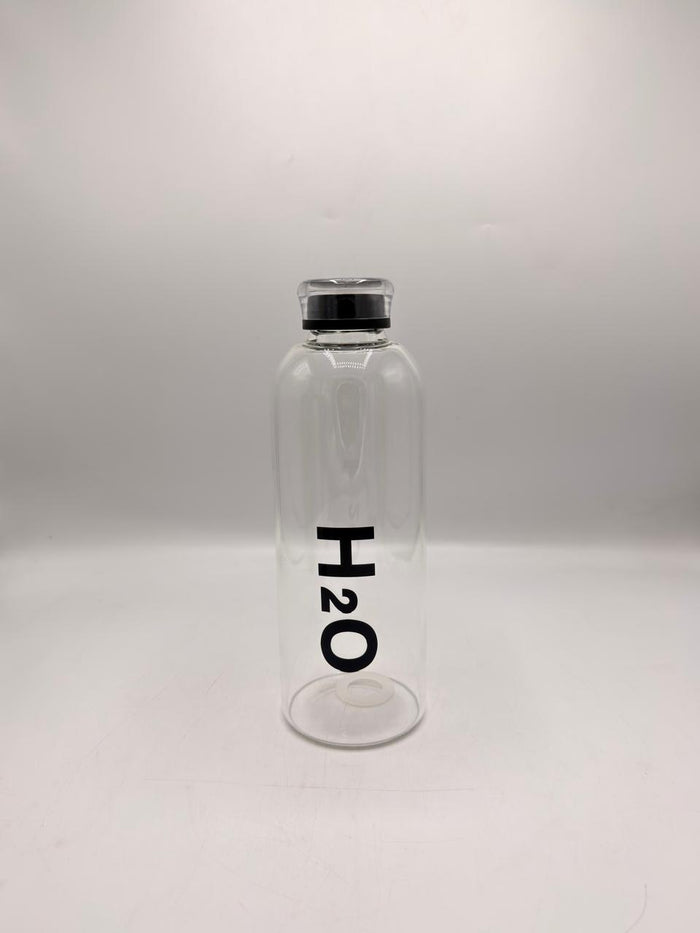 H2O Glass Water Bottle