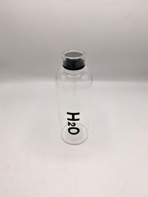 H2O Glass Water Bottle