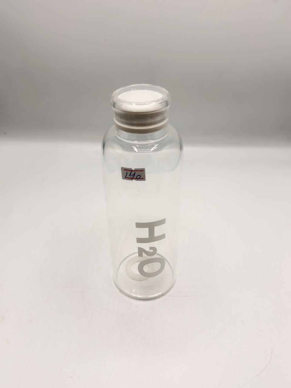 H2O Glass Water Bottle