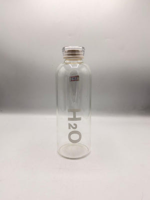 H2O Glass Water Bottle