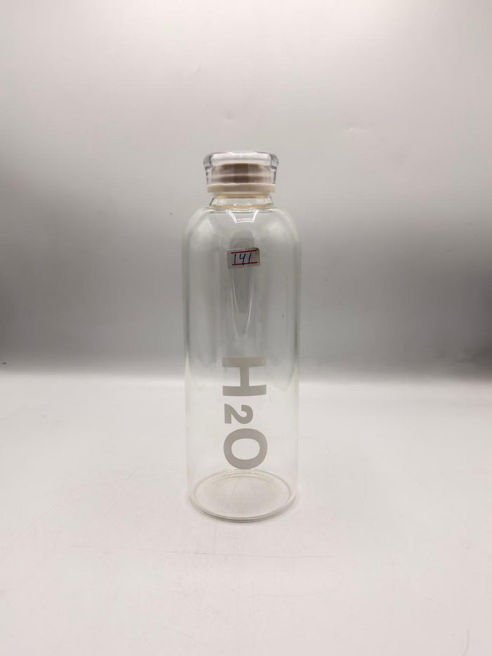 H2O Glass Water Bottle