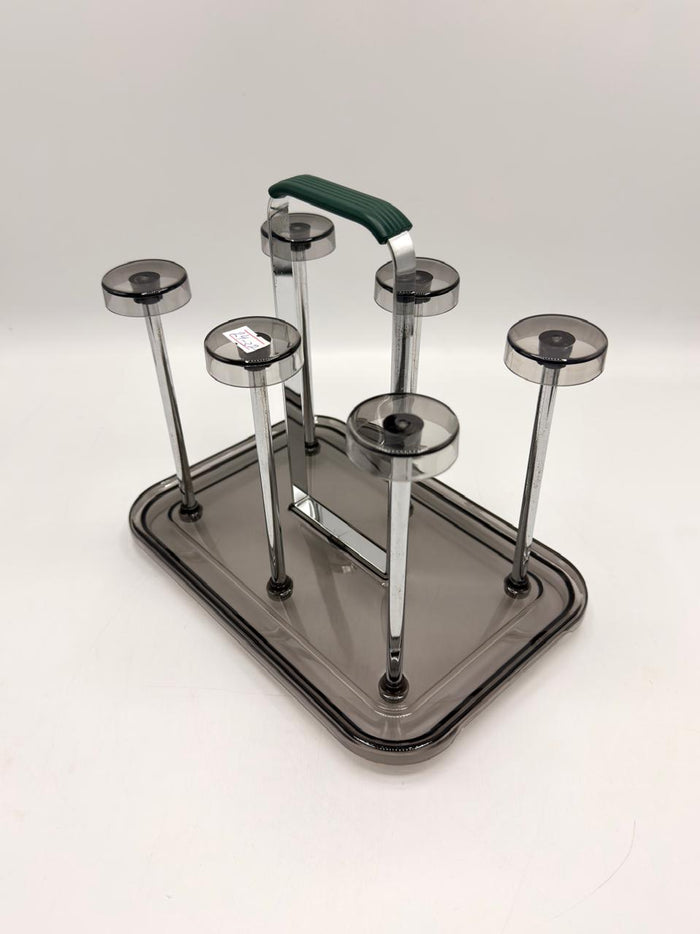 Chrome 6 cup rack
