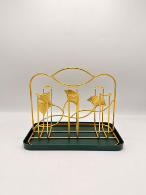 Fan Blade Style Glass Rack — 24-35