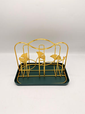 Fan Blade Style Glass Rack — 24-35