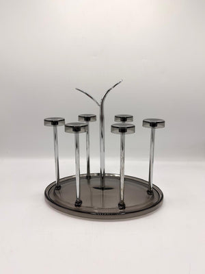 Oval PET Six Glass Rack — 24-30
