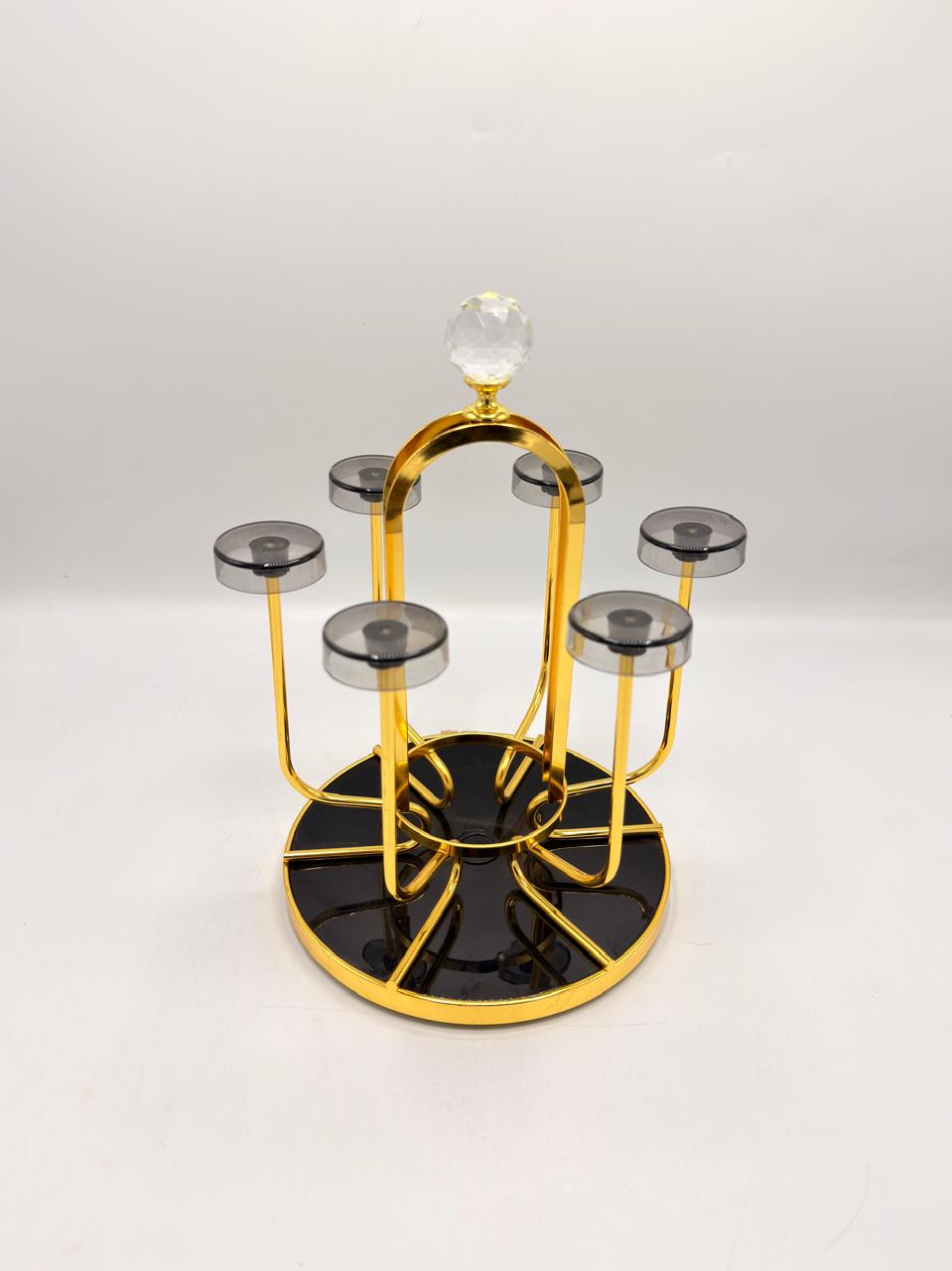 Rotating Six Glass Storage Rack — 24-24