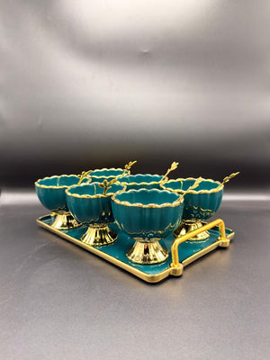 13Pcs Thoughtful Design Ceramic Tableware — 15-13