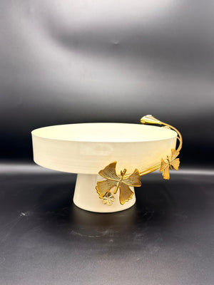 Charming Detailed Iron Fruit Tray — 16-30