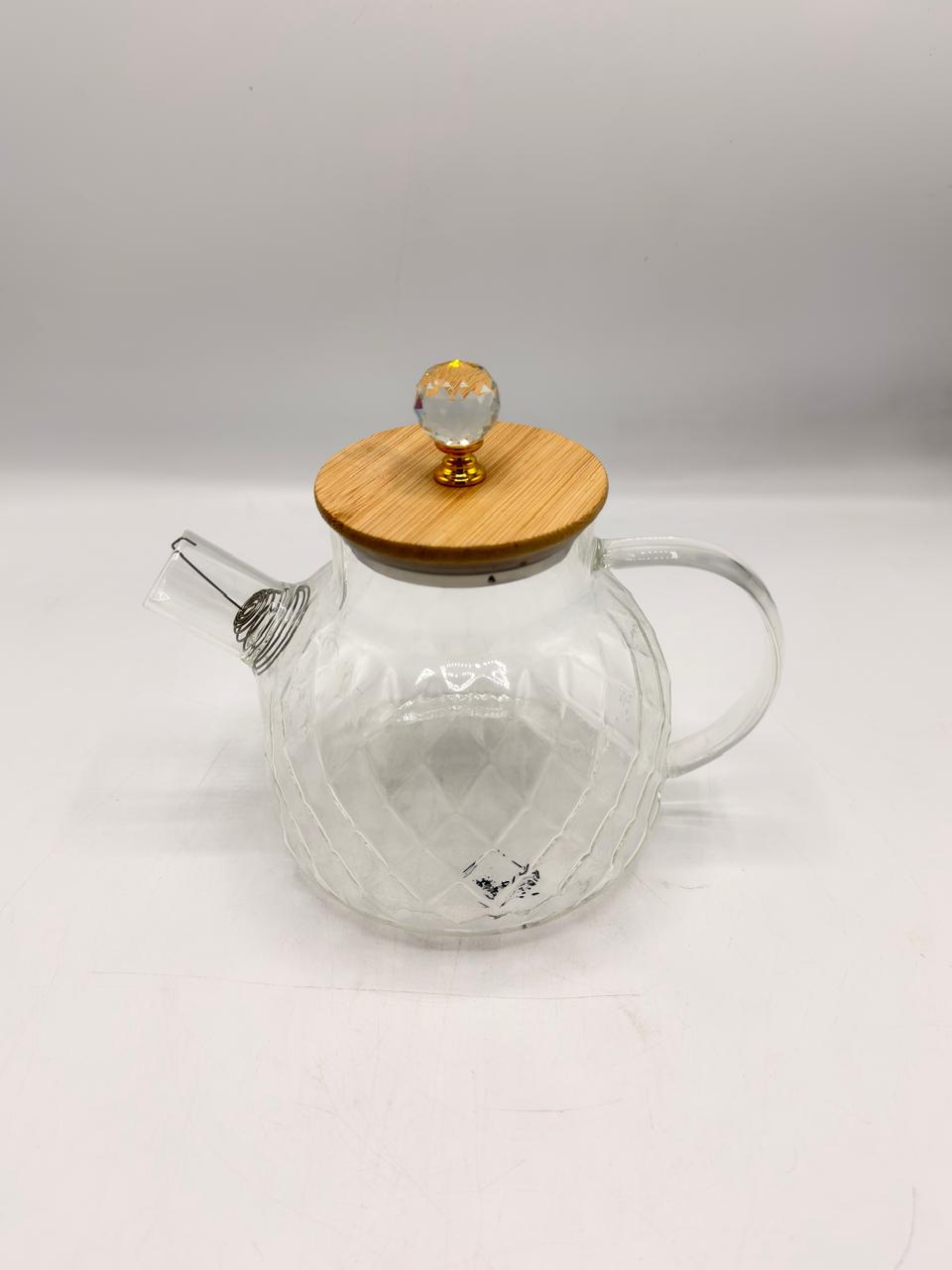 "Borosilicate Glass Kettle - Heat Resistant and Non-Toxic"