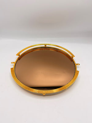 Vanity Glass Tray Set 2-Pcs
