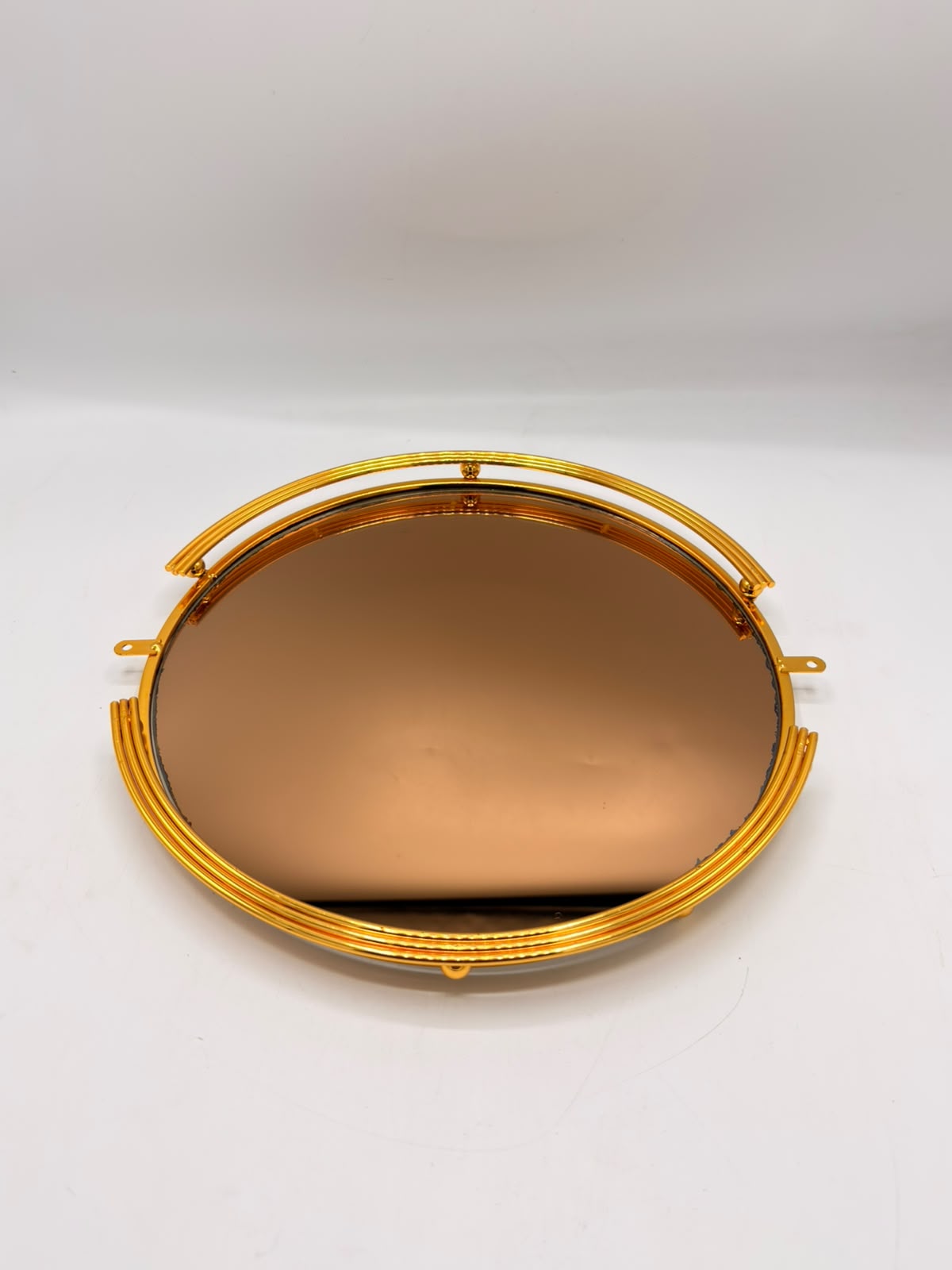 Vanity Glass Tray Set 2-Pcs