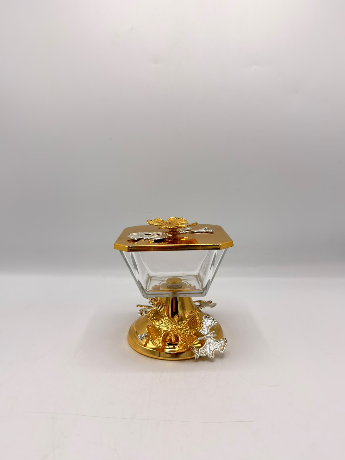 Dry Fruit Box 1PCS – Single Compartment Snack Storage Container with Lid | Dry Fruit Serving Tray