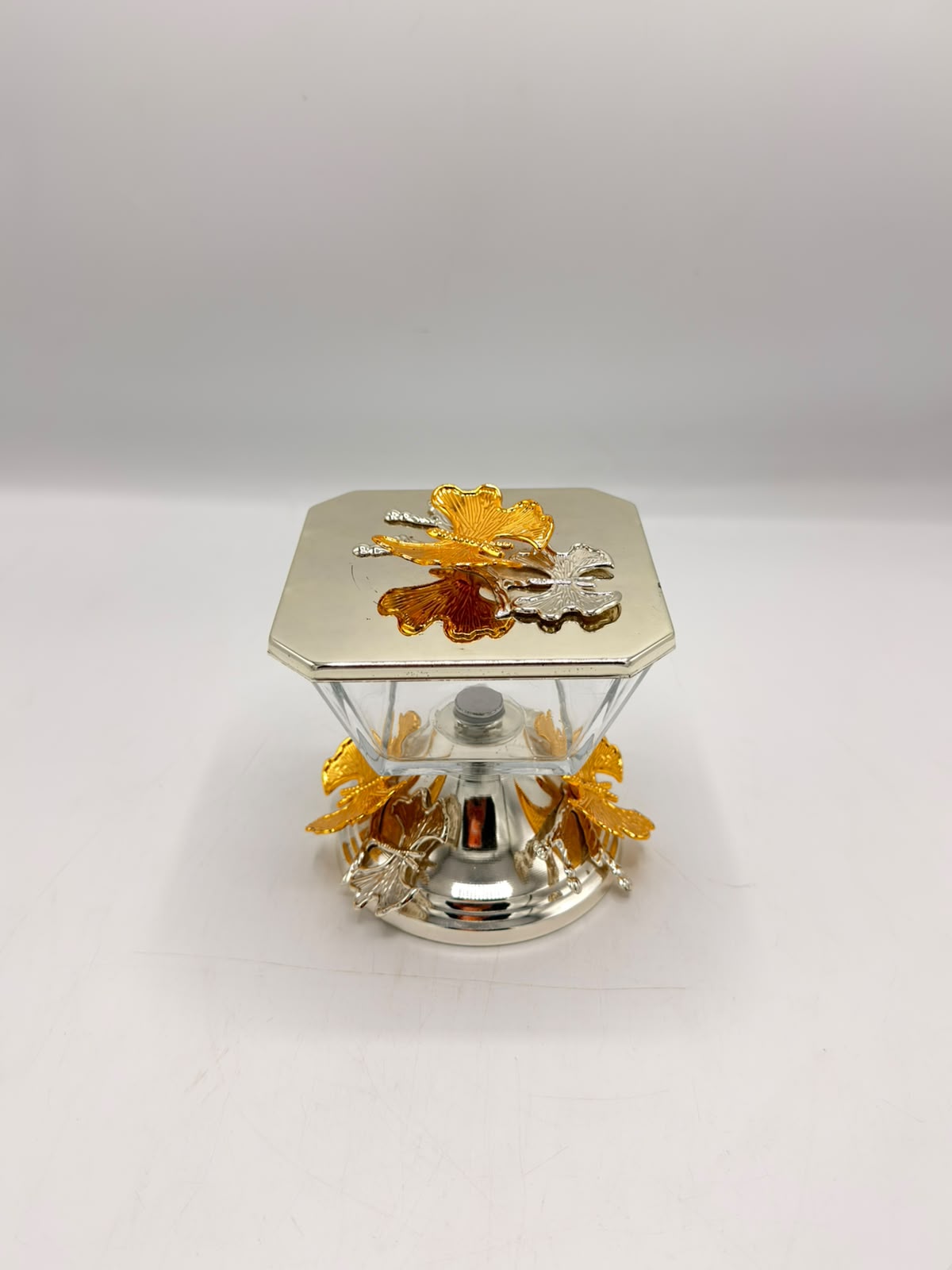 Dry Fruit Box 1PCS – Single Compartment Snack Storage Container with Lid | Dry Fruit Serving Tray