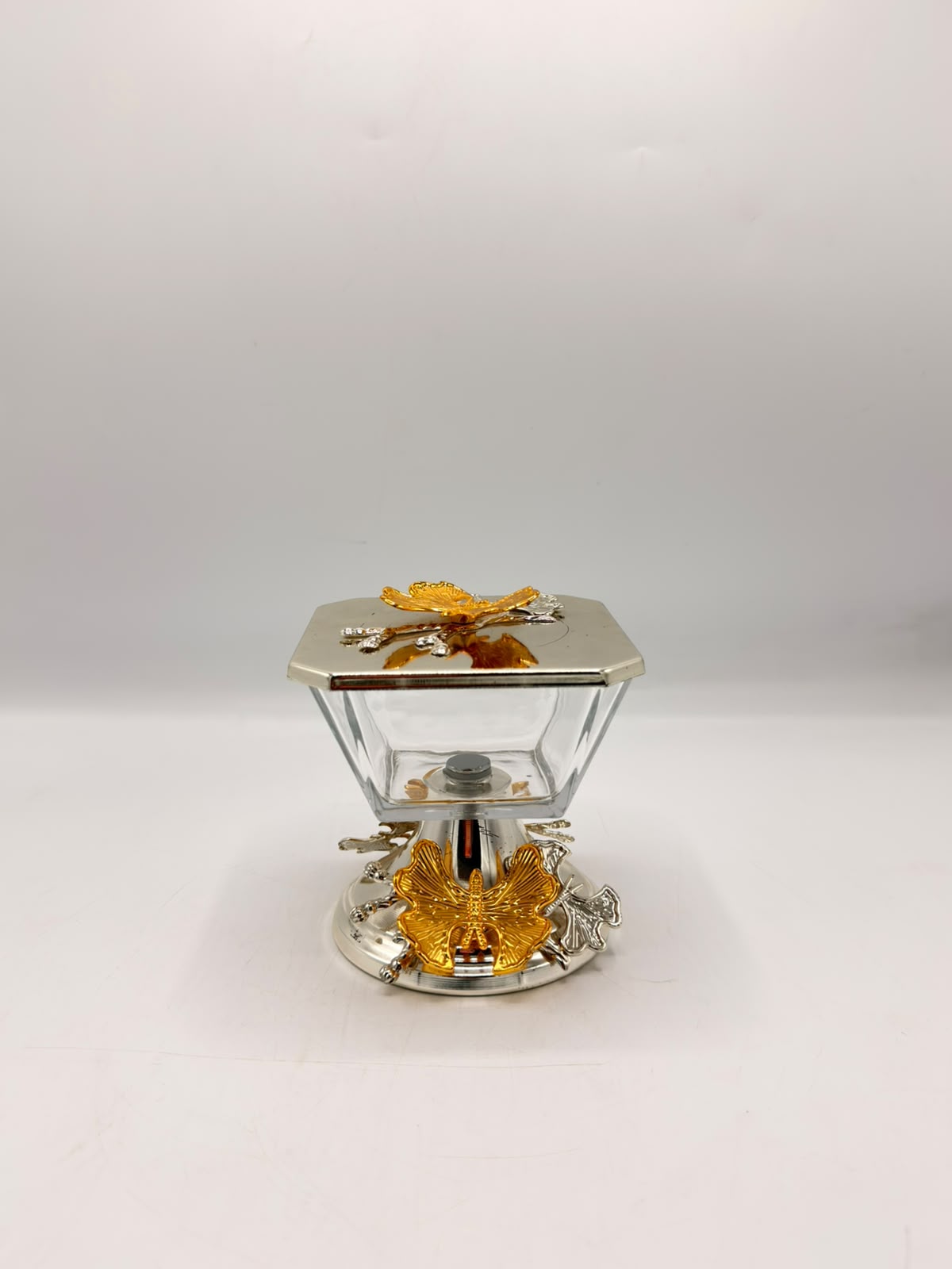 Dry Fruit Box 1PCS – Single Compartment Snack Storage Container with Lid | Dry Fruit Serving Tray