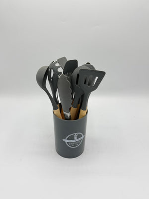 12 PC Set Small Size Silicone Cooking Utensils Set