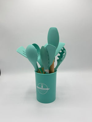 12 PC Set Small Size Silicone Cooking Utensils Set