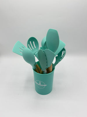 12 PC Set Small Size Silicone Cooking Utensils Set