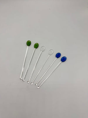 Glass Spoon-Pack of 6