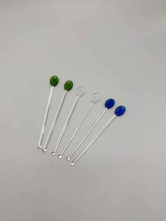 Glass Spoon-Pack of 6