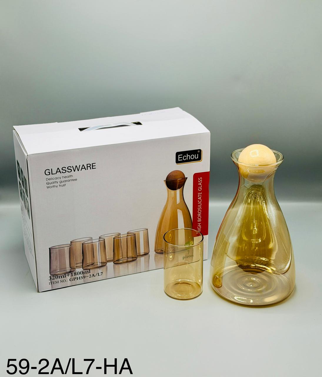 Eco-Friendly Water Set - 7 Pieces