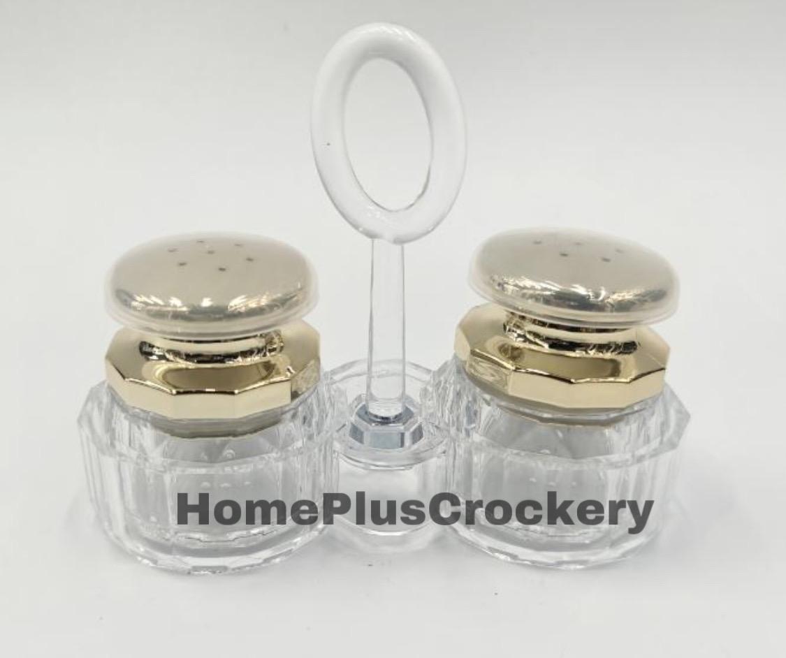 Salt & Pepper Bottles - 2 Piece Set
