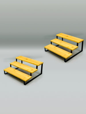 Bamboo Step Rack 2-Piece Set