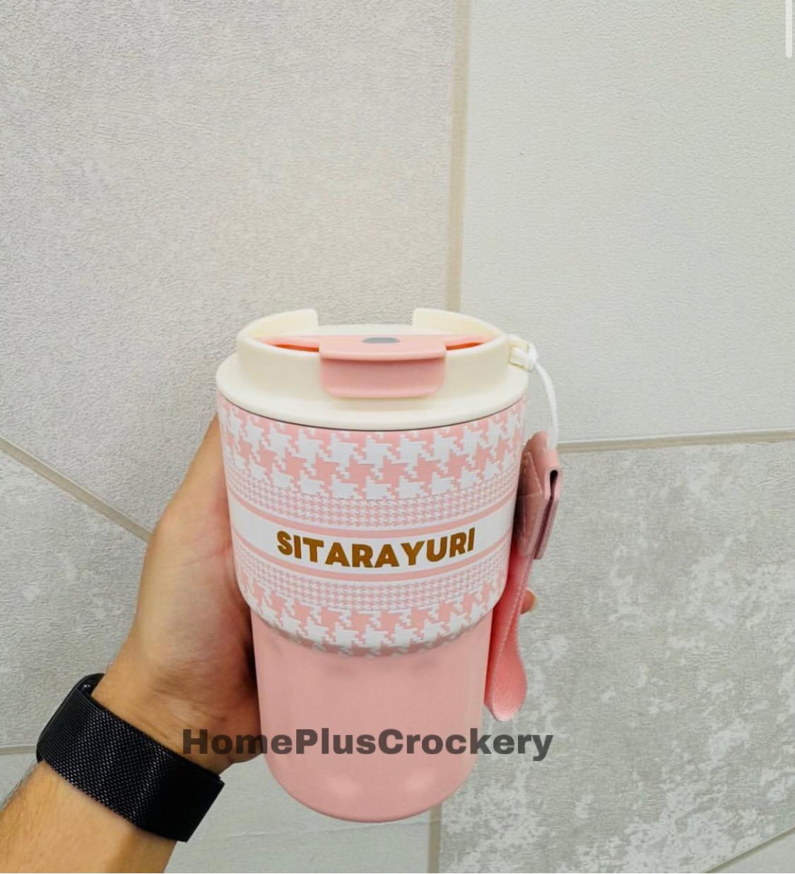 Coffee Tumbler 360ml-Pink