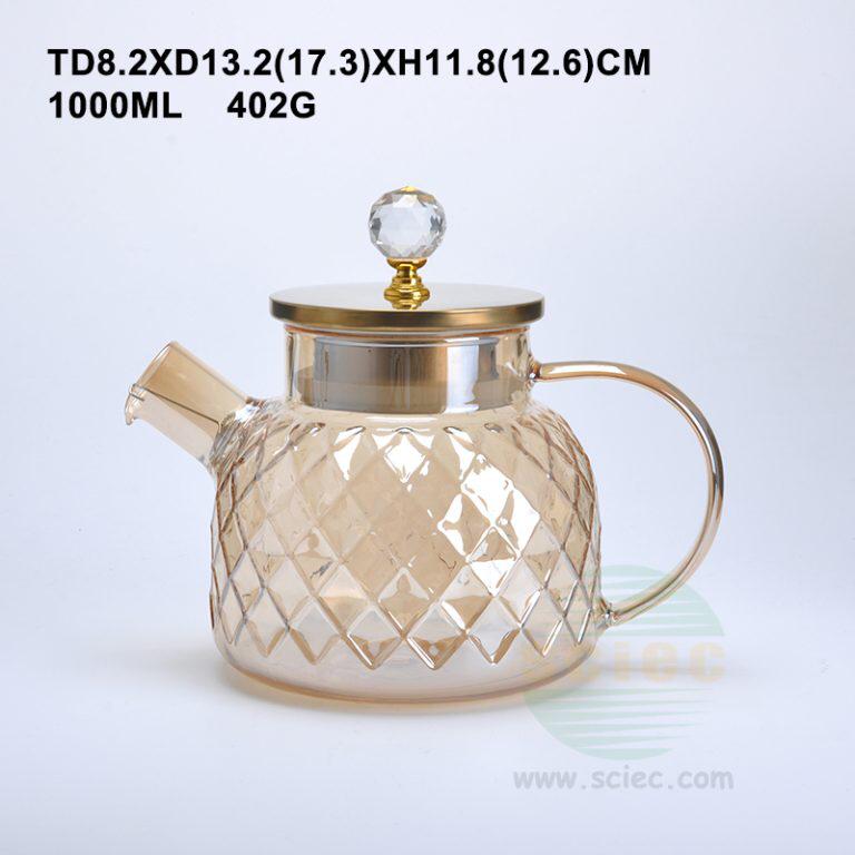 "Borosilicate Glass Kettle - Heat Resistant and Non-Toxic"