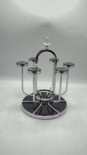 Compact Rotating Glass Rack — 24-23