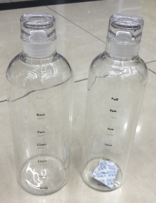500ML Glass Water Bottle – Leakproof Drinking Bottle for Home, Office & Travel