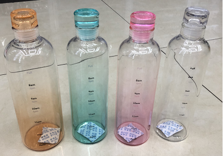 500ML Colored Glass Water Bottle – Stylish Leakproof Drinking Bottle for Daily Use